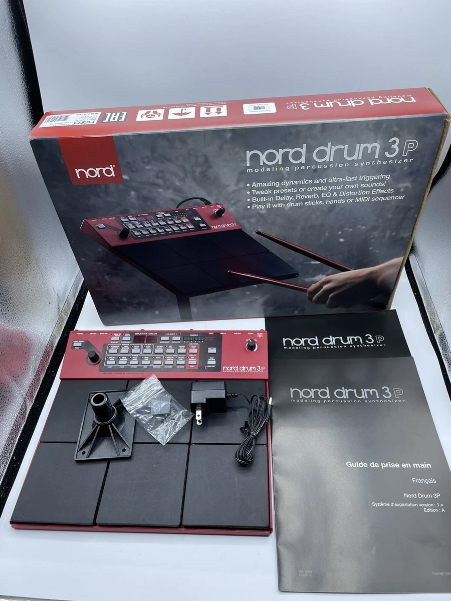 Nord Drum 3P Modeling Percussion Synthesizer Teseted USED