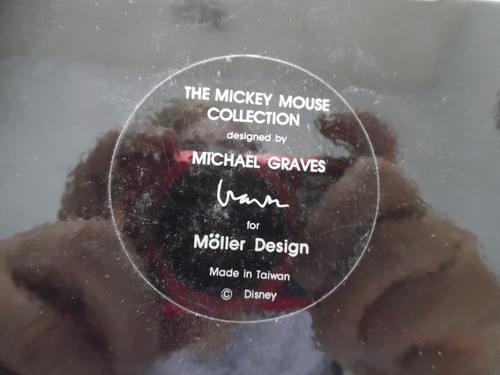 Mickey Mouse Silhouette Bookends Disney By Michael Graves Black Metal - Picture 9 of 12