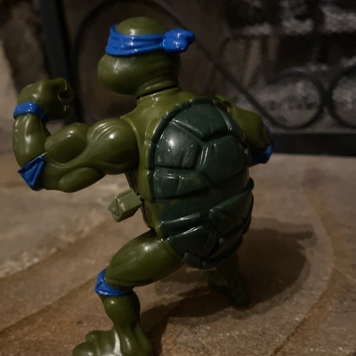 Vintage Playmates Toys TMNT Action Figure 1990 Wind up Leo Leonardo - Picture 2 of 2