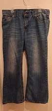 Seven7 Jeans Mens  (36X30 Tag) Actual 36x28 Boot Cut Flap Pocket 5-Pocket Cotton