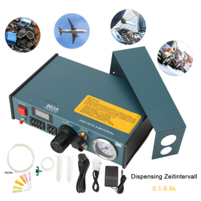Auto Glue Dispenser Dropper Liquid Dispenser Controller 983A Solder Paste
