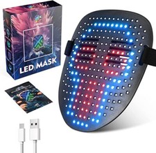Led Mask Gesture Control Face Changing NEW