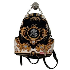Sprayground Backpack Palace Of Sharks Diamonds Savage Bag Unisex Black White