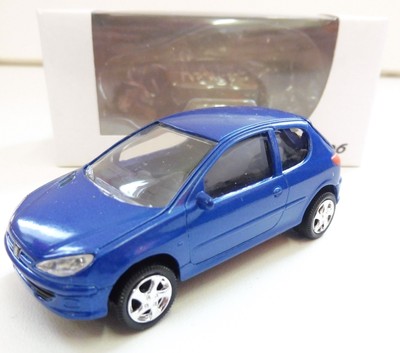 Lot 4 Peugeot 206 CC Gris 1//64 /"3 Inche/" Diecast NOREV Produit NEUF !!
