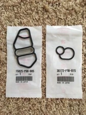 OEM Honda Civic Si Acura Integra Upper & Lower VTEC Spool Valve Solenoid Gaskets