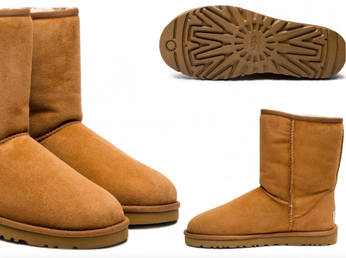 Custom made UGGS BOOTS..Made with authentic LV material 