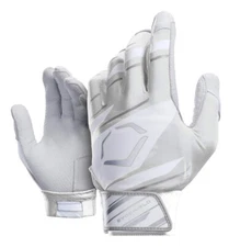 EvoShield Adult SPEED STRIPE GEL TO SHELL Batting Gloves WHITE/GRAY