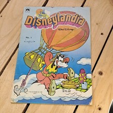 Disneylandia #1 Walt Disney 1985 Cómics españoles Goofy Ardillas Mickey Minnie