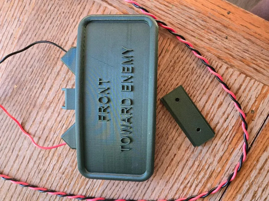 Claymore Doorbell Cover – 3D Printed Inert Home Décor