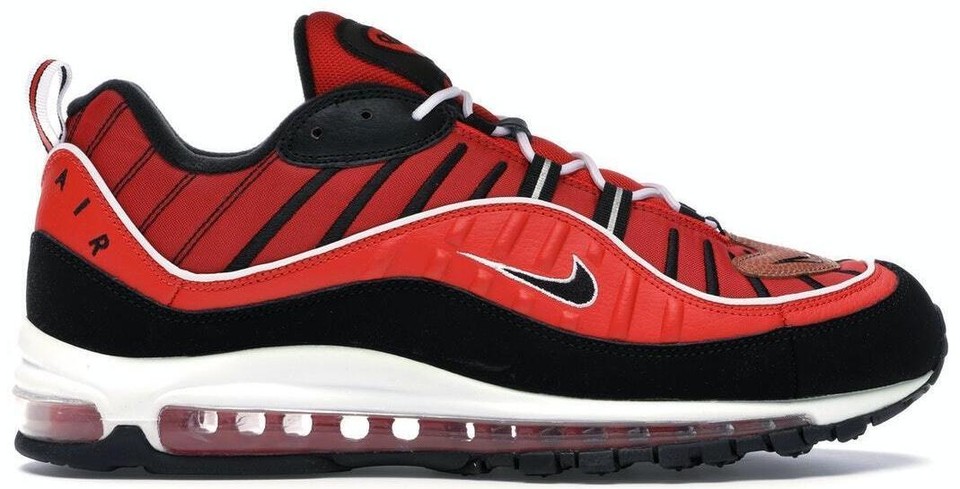 Nike Air Max 98 Red Black for Sale | Authenticity Guaranteed | eBay