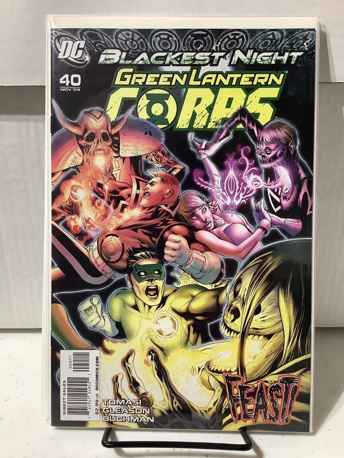 Green Lantern Corps #40 2009 - New Unread - VF/NM - Blackest Night Tie-In