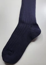 Bresciani 1970 Italian Linen/Silk  Over the Calf Socks One Size New With Tags