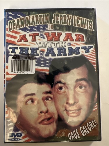 At War With The Army [DVD] Dean Martin/Jerry Lewis - FREE SHIPPING ...