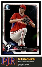 2018 Bowman Chrome #BCP129 Kyle Young Philadelphia Phillies  Buy 4 - 35% Off