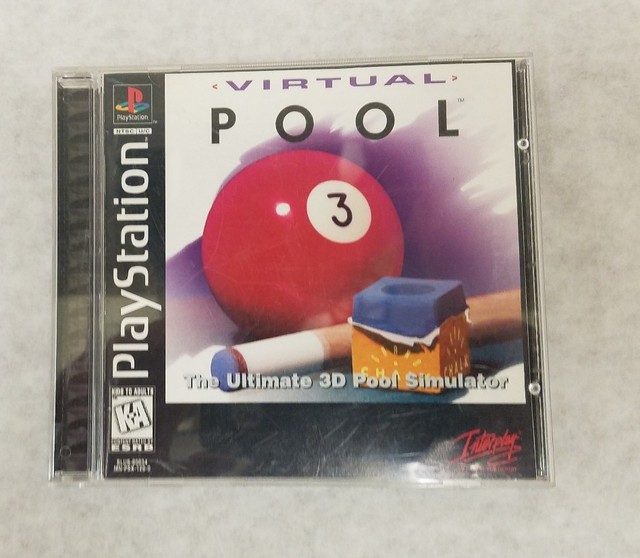 Virtual Pool - PS1 PS2 Complete Playstation Game Near Mint FREE S/H