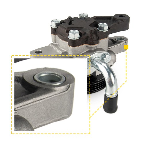 For 2005-2009 Hyundai Tucson Kia Spectra5 2.0L Power Steering Pump w/ Pulley - Picture 10 of 18