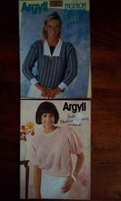 7 machine knitting pattern magazines by Argyll