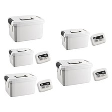Medicine Box Lidded Multipurpose Storage Container for Home Bathroom Office