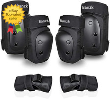 Knee Elbow Pads Wrist Guards Set Adult Child Protective Gear Skating Cycling