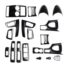 For Nissan Qashqai J10 c Carbon Fiber Style  Accessories Interior Trims Stickers