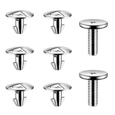 8PCS Lower Engine Cover Splash Shield Clips - Skid Plate Screws