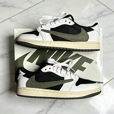 Nike Jordan 1 Retro Low OG SP Travis Scott Olive DZ4137-106 Men's Size 7-13