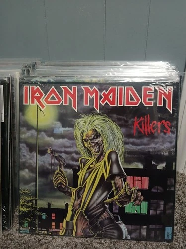 Iron maiden 1981 USA pressing STILL SEALED killers vinyl LP,ozzy ,sabbath