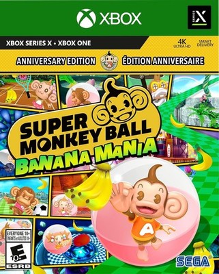 Super Monkey Ball Banana Mania Anniversary Launch Edition SEGA PS4 PS5 Xbox New