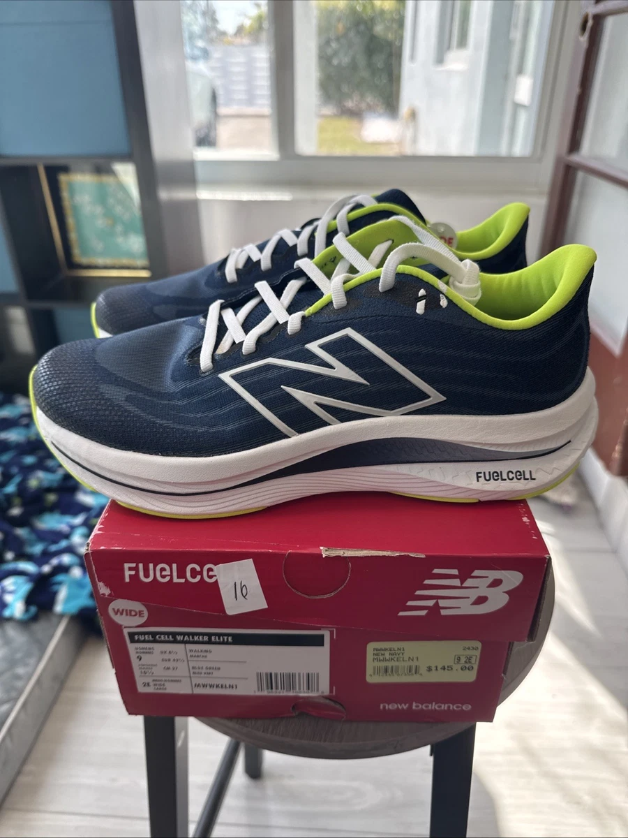 New Balance FuelCell Walker Elite Blue White 10.5 Men\'s Athletic Sneakers Shoes New Balance Men main image 3