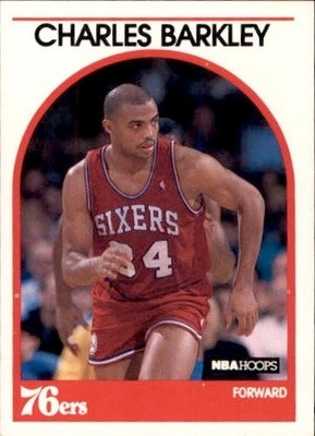1989-90 NBA Hoops - Charles Barkley #110 NM/MT