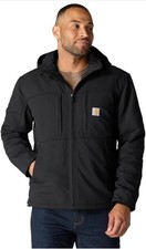 Carhartt Jacket Mens XL Black Super Dux Full Swing Relaxed Fit 3M Thinsulate