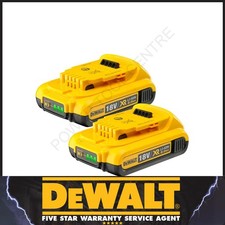 Dewalt DCB183 18 Volt 2AH XR Lithium Li-Ion Slide Battery Twin Pack (EX-DISPLAY)