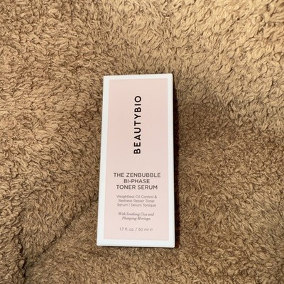 BeautyBio The ZenBubble Bi-Phase Toner Serum 1.7 oz   NEW IN BOX 