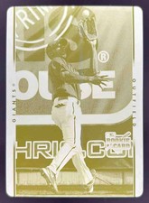 2007 Upper Deck First Edition Printing Plates Yellow #36 Fred Lewis RC 1/1