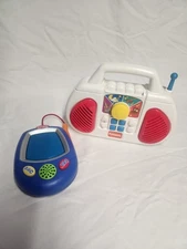 Playskool 1995 Radio And Y2k Playskool Magic Screen Both Working!