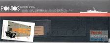 PONWD35024 1:350 Pontos Model Wood Deck - USS North Carolina BB-55 Blue Deck