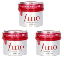 US Seller Fino Premium Touch Hair Mask treatment, 230g Set of 3