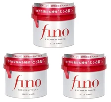 [US Seller]Fino Premium Touch Hair Mask treatment, 230g Set of 3