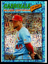 2026 Topps Heritage LIGHT BLUE SPARKLE REFRACTOR Willson Contreras