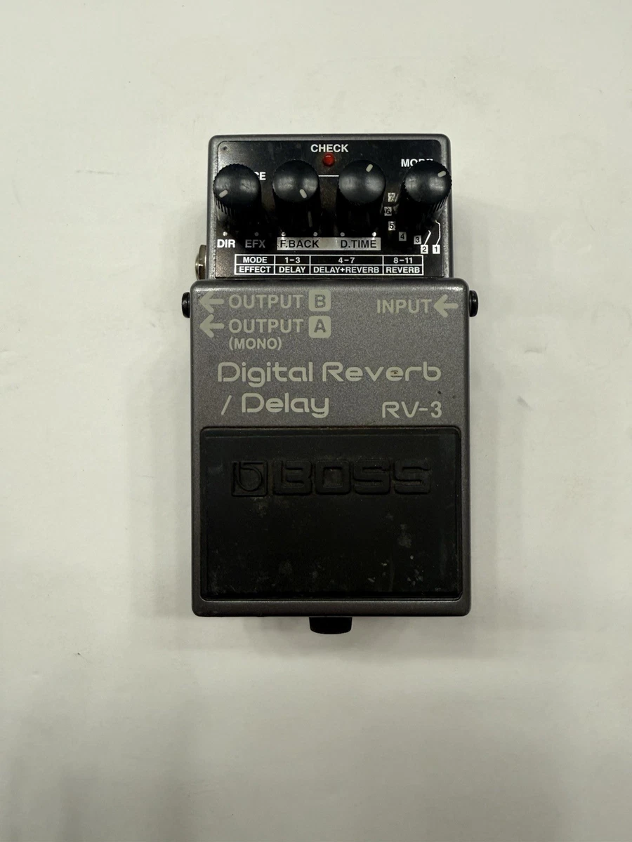 Boss RV 3 Guitar Delay, Echo & Reverb Pedals for sale | eBay