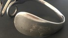 Vintage Signed S & L Inscripted PN Handcrafted Cuff Style Silverplate Bracelet — photo 4