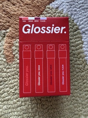 Glossier Discovery Perfume Sample Set 4 pc You Doux Reve Fleur 1.5 ml each EDP