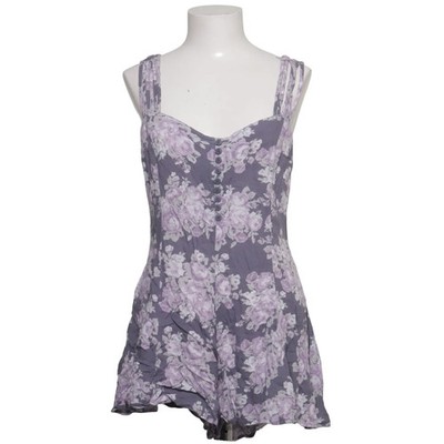 Forever New, Jumpsuit, Größe: 42, Lila/Grau, Viskose, Blumen, Damen #nXP