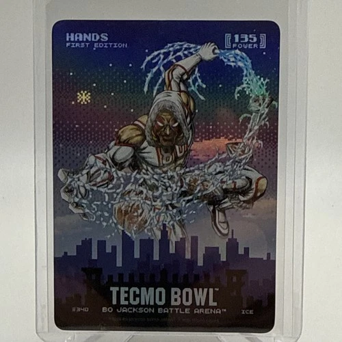 Bo Jackson Battle Arena Tecmo Bowl JERRY RICE HANDS Ice SKYLINE SSP