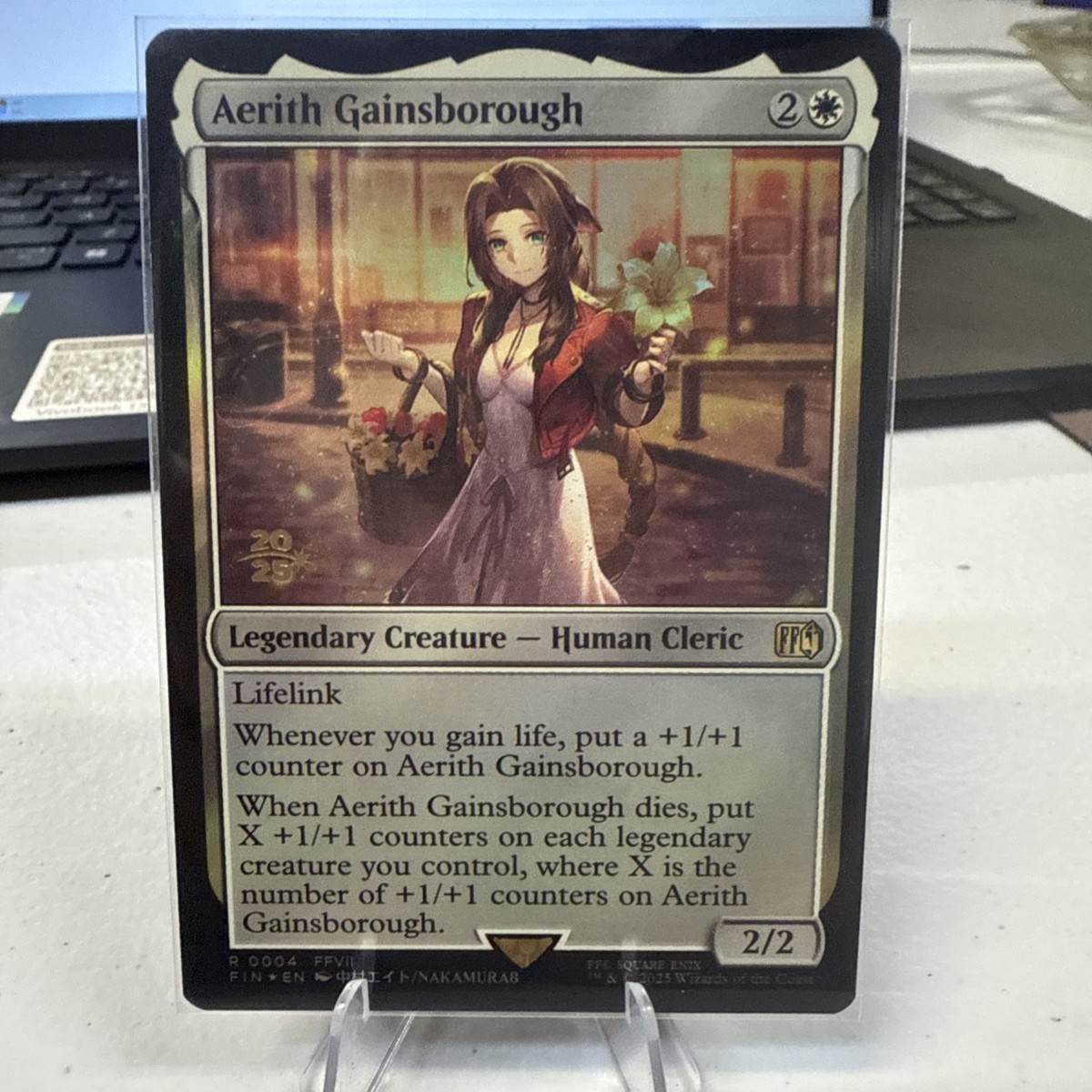 Aerith Gainsborough Prerelease Cards Foil for sale online | eBay