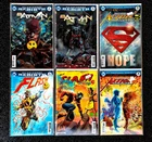 DC Comics Mixed Bundle 3D Lenticular Job Lot Batman Flash Action Comics Button