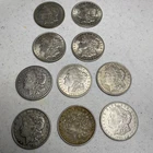 Lot Of 10 Morgan Silver Dollars All 1921 All Very Nice