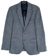 HUGO BOSS Jestor2 Mens Regular Fit Wool Blazer, EU 48 US 38R, Grey