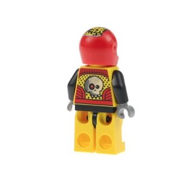 1x Lego Minifigure Racers Motor Mike Printed Skull Motorcycle Helmet 9093 rac048