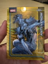 2026 Topps Chrome Marvel Anti-Venom 102 Gold Wave Refractor 25/50 NM Card